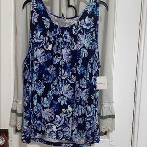 women’s sleeveless croft&barrow 3x